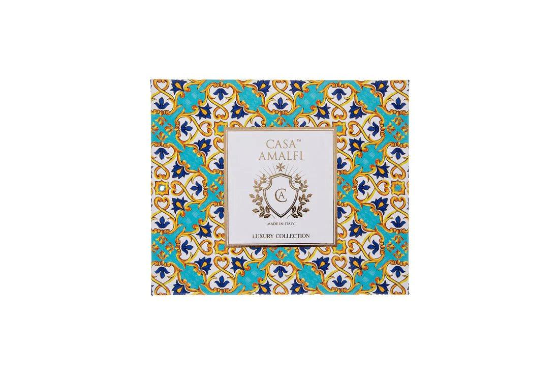 Capri Luxury Artisan Soap and Hand-Painted Plate Gift Box - THEHOUSEFUL