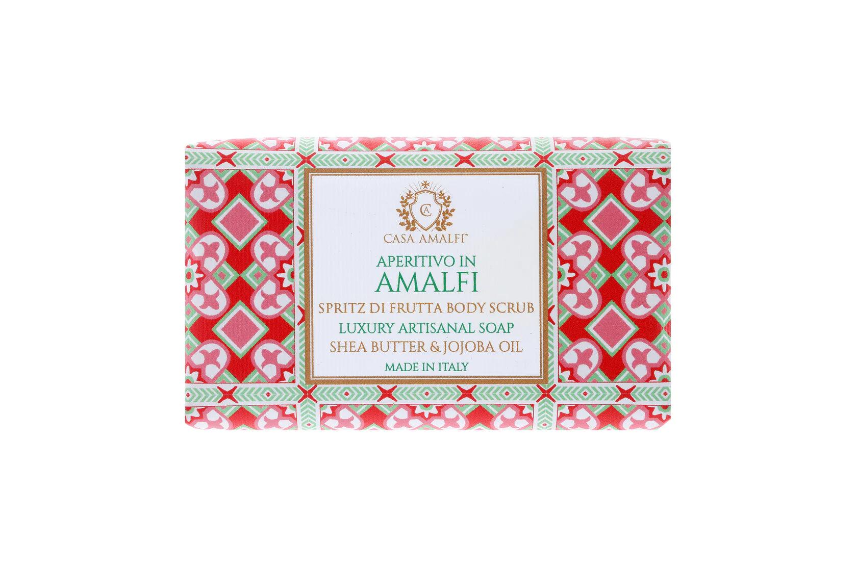 Amalfi Luxury Artisan Soap and Hand-Painted Plate Gift Box - THEHOUSEFUL