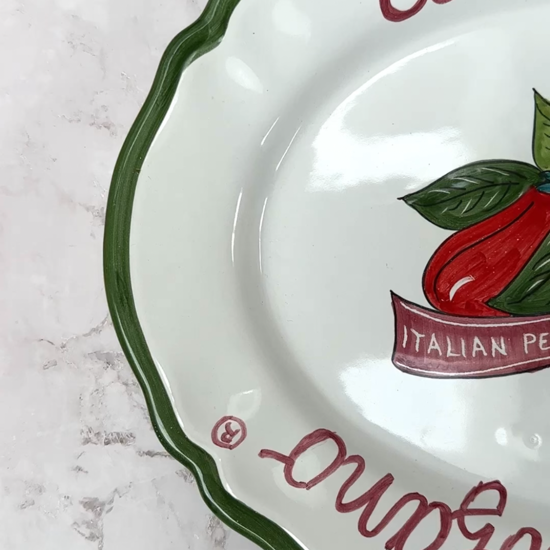 Carmelina ‘e...San Marzano® Tomatoes Oval Charger Plate