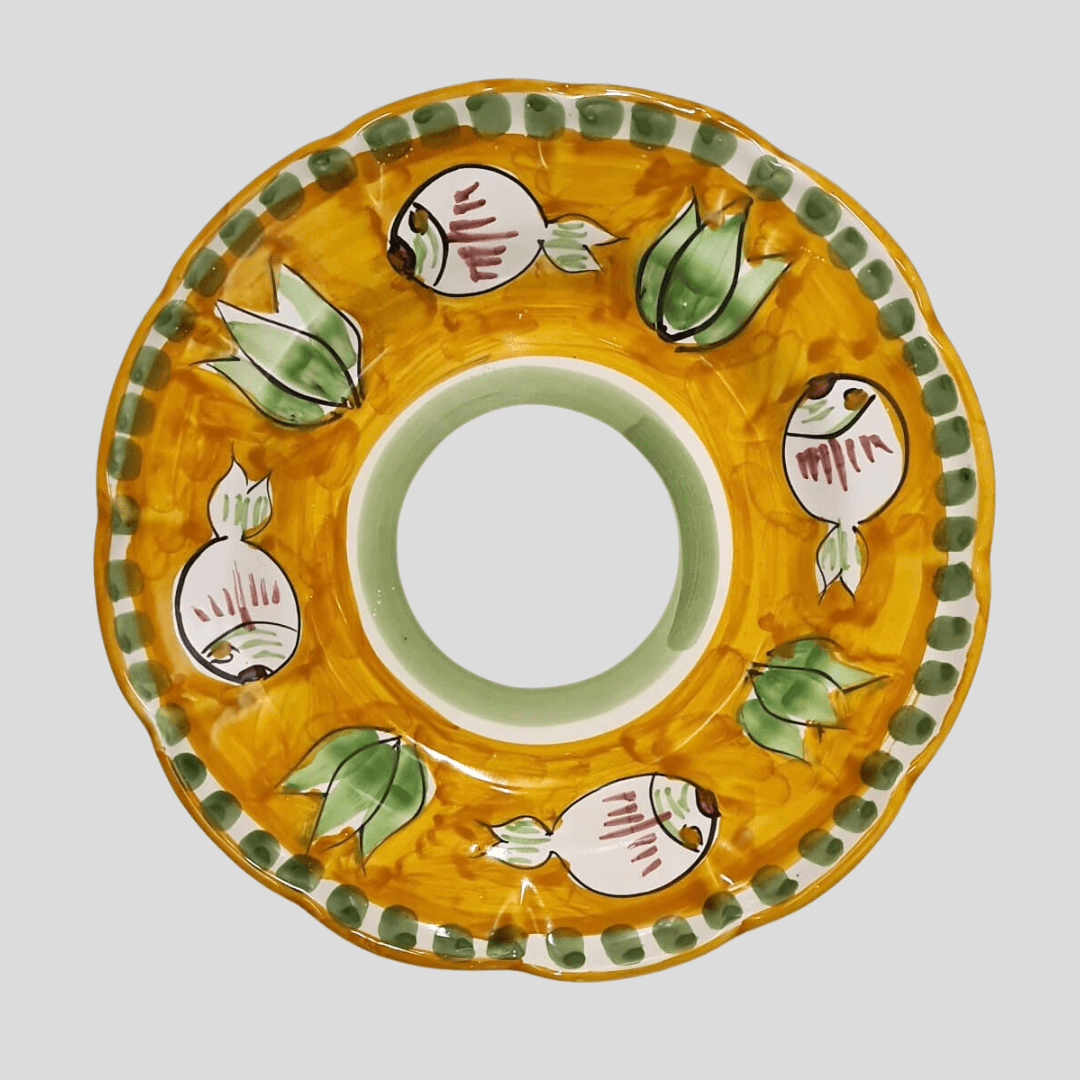 Amalfi Orange Dinner Plate - THEHOUSEFUL