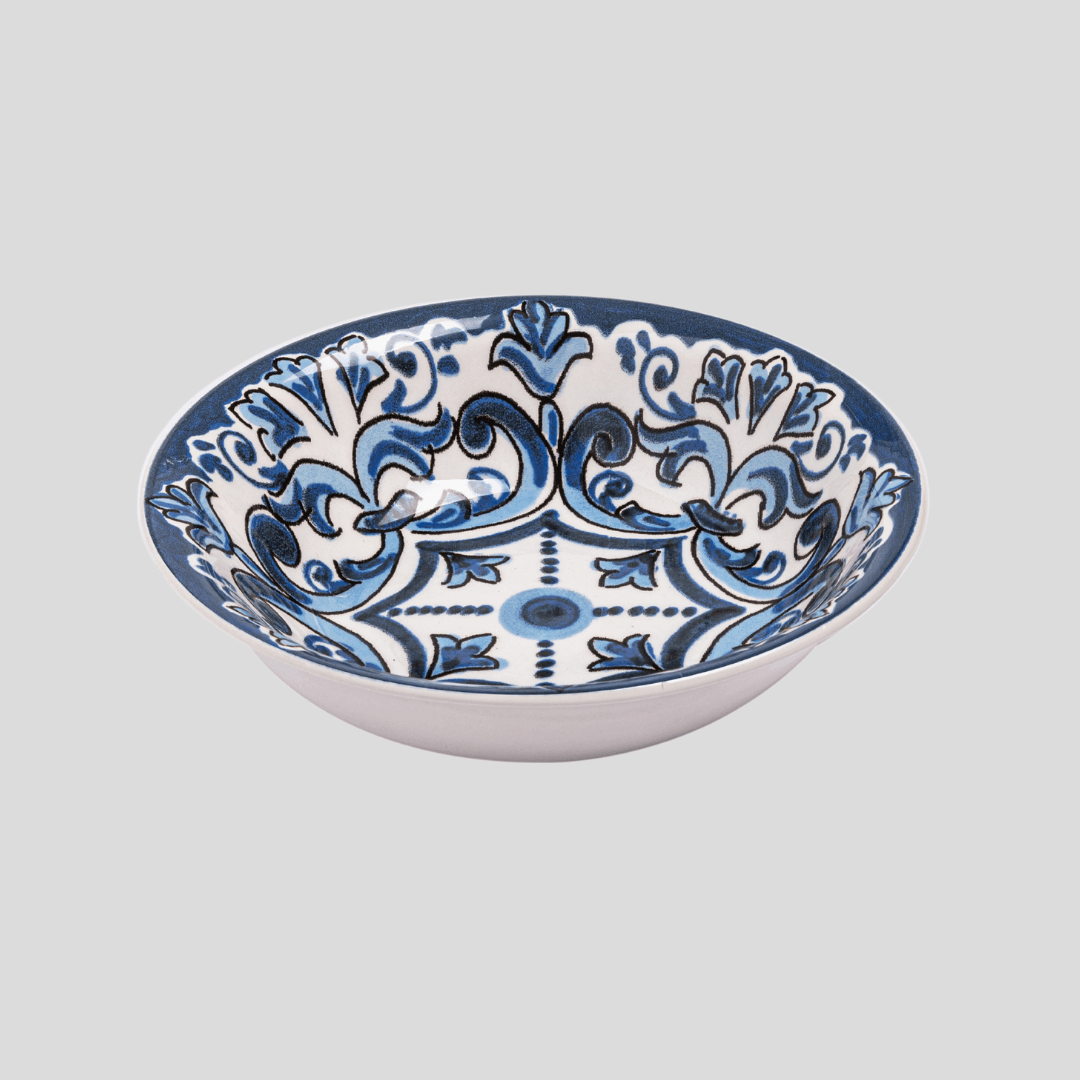 Capri Blue Pasta Bowl - THEHOUSEFUL