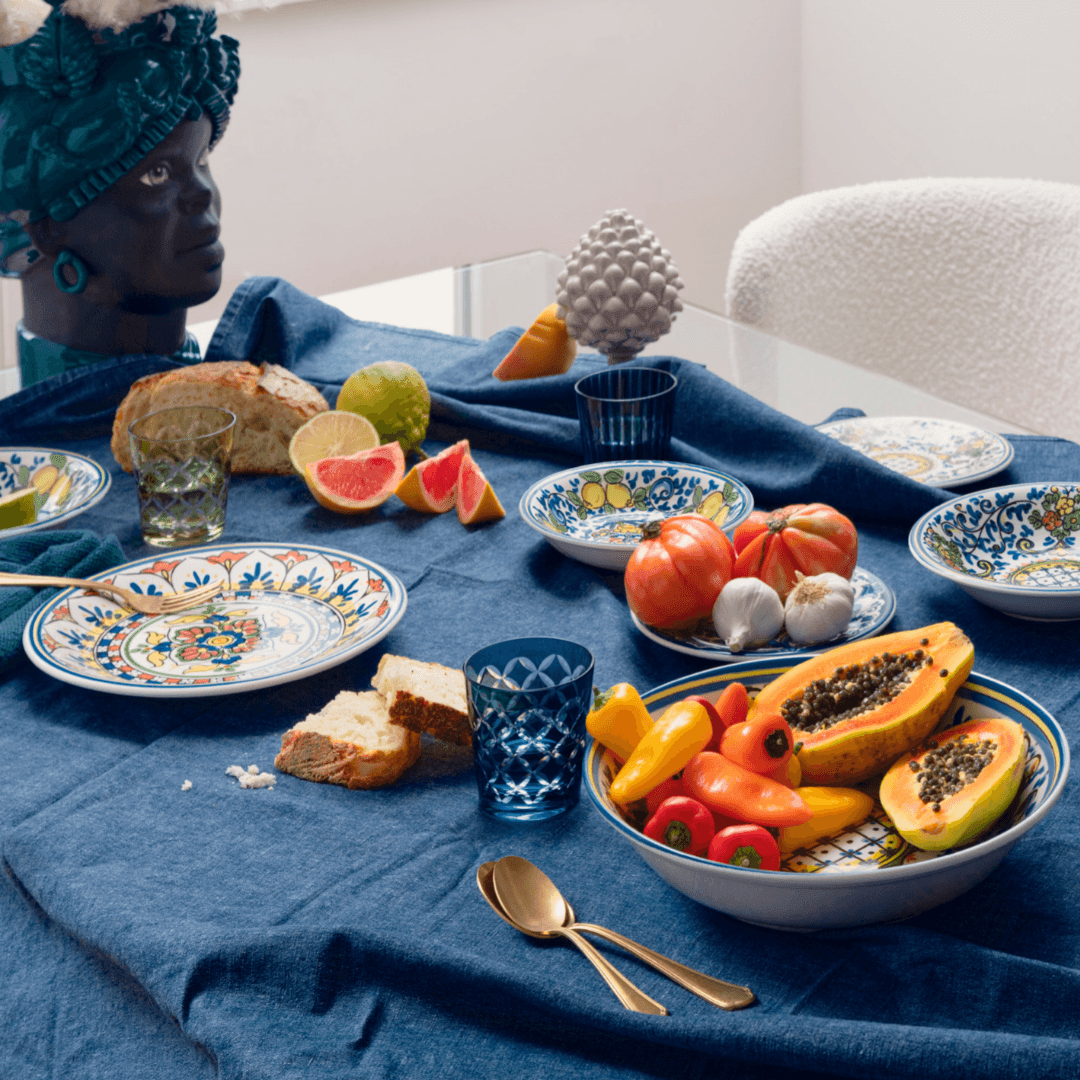 Capri Blue Side Plate - THEHOUSEFUL