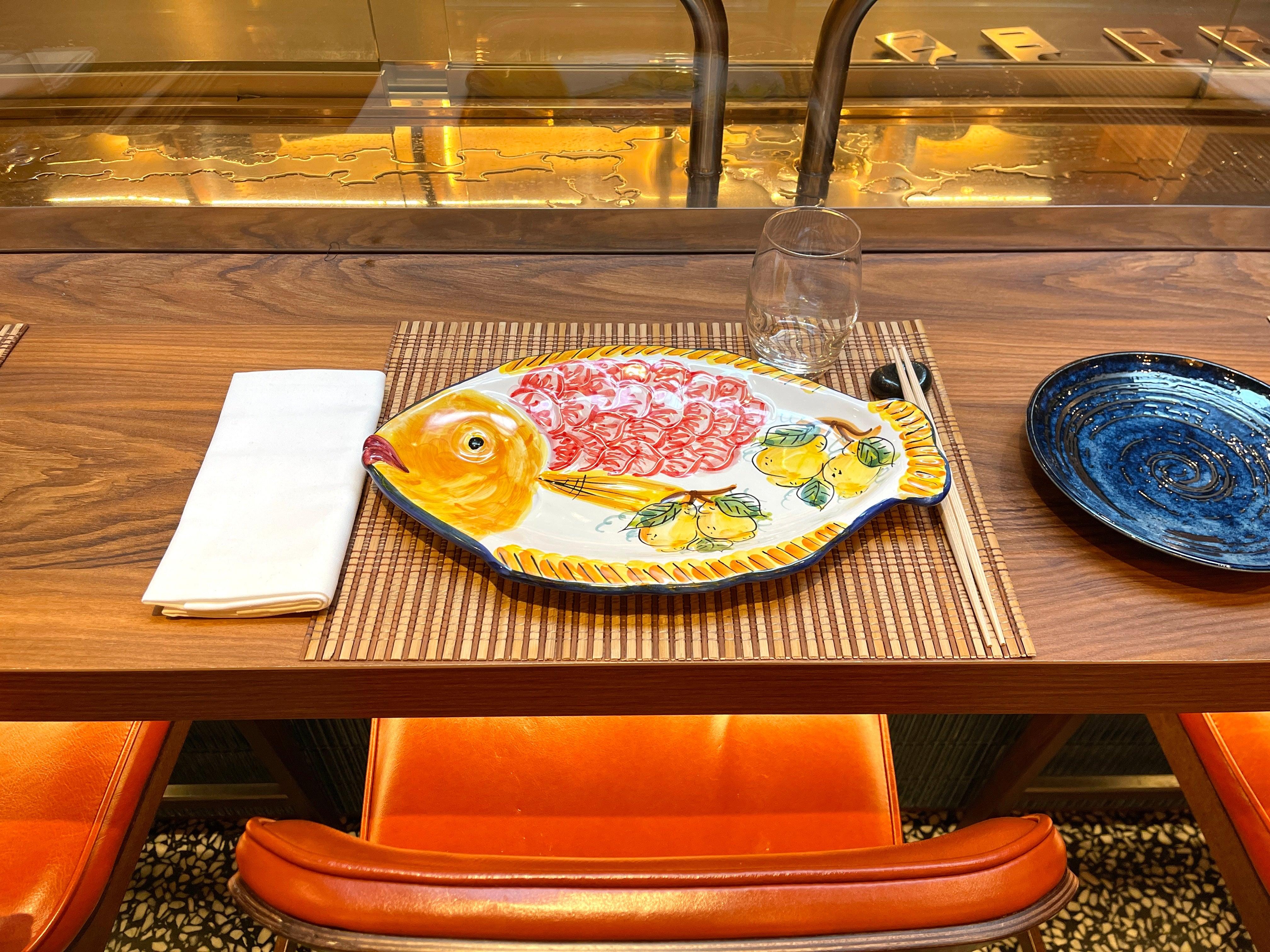 Amalfi Fish Oval Plate - THEHOUSEFUL