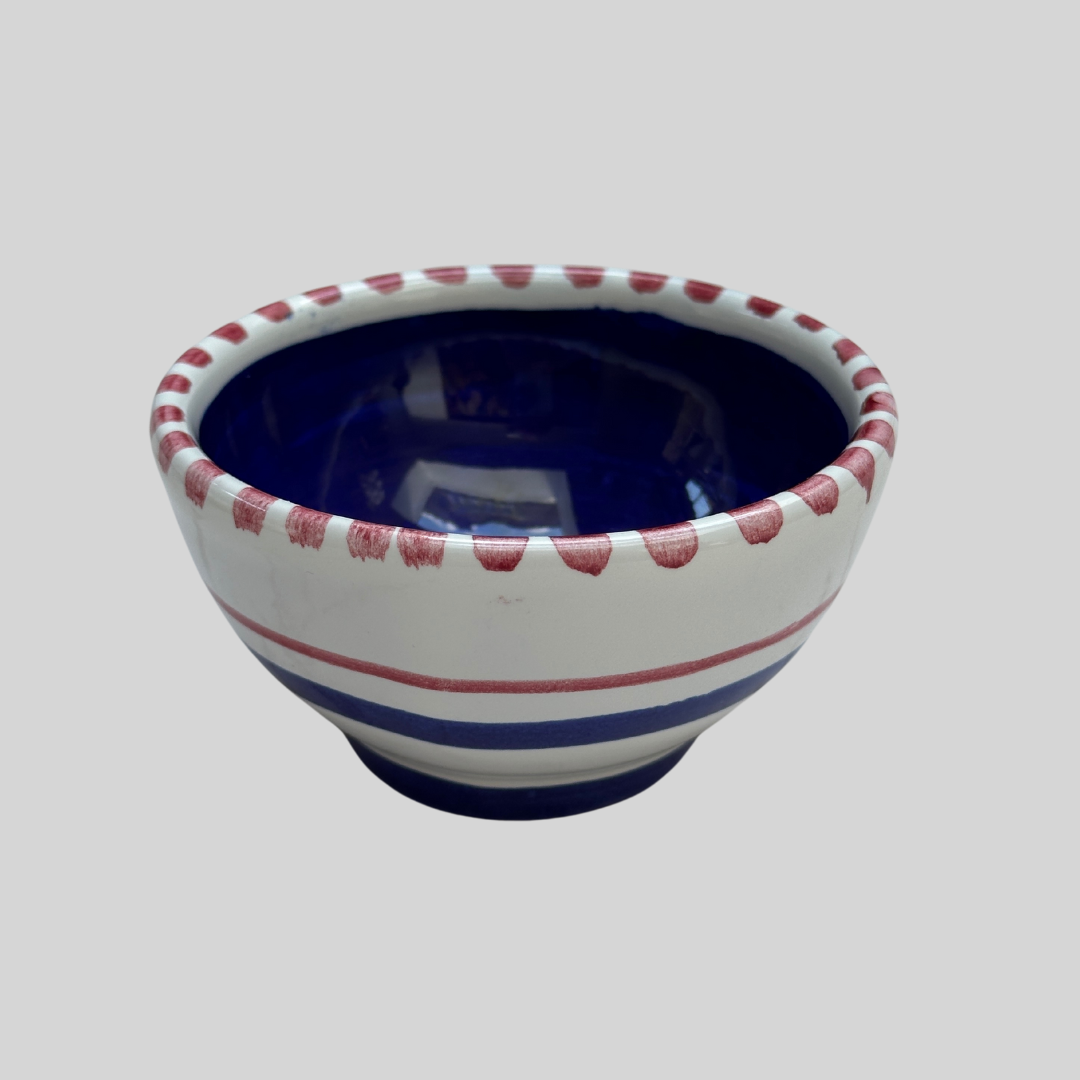 Amalfi Nuts Blue Bowl Round