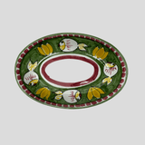 Amalfi Green Oval Plate