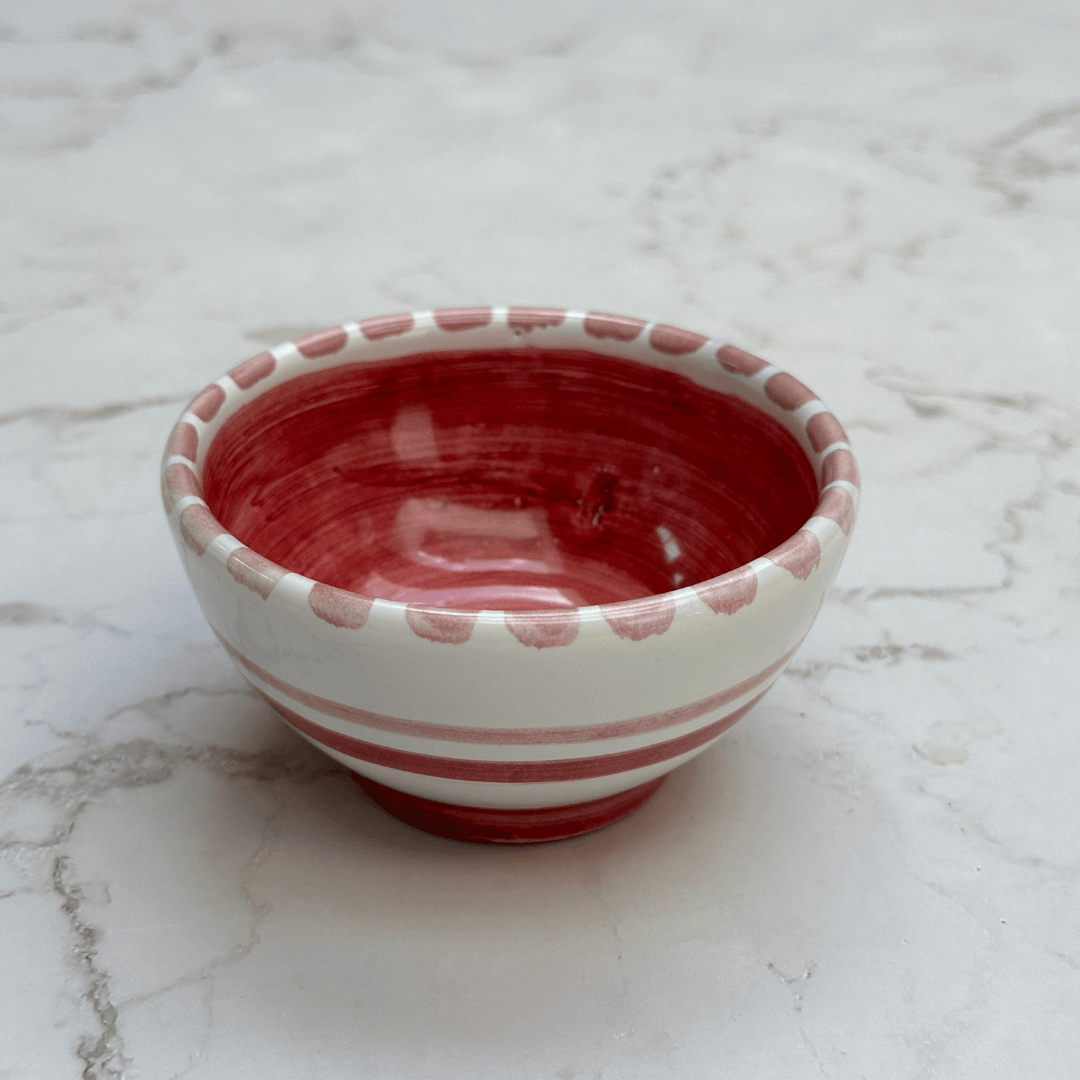 Amalfi Nuts Red Bowl Round