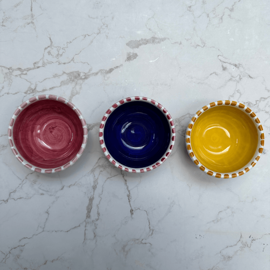 Amalfi Nuts Red Bowl Round