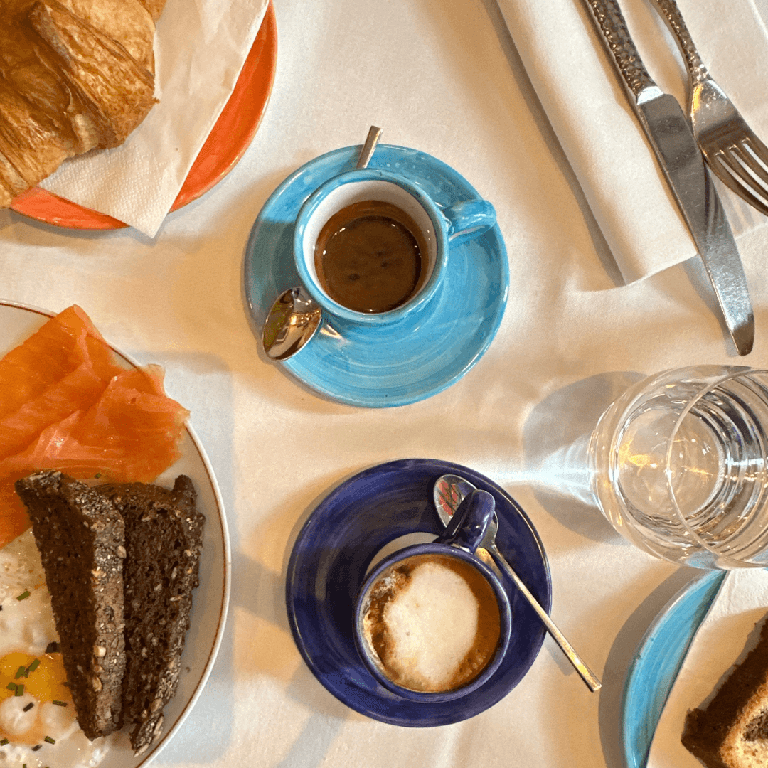 Amalfi Espresso Coffee Cup & Saucer - THEHOUSEFUL