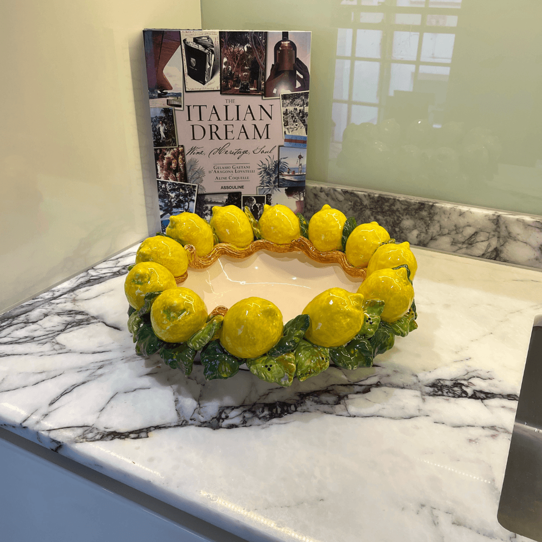 Amalfi Lemon Bowl - THEHOUSEFUL