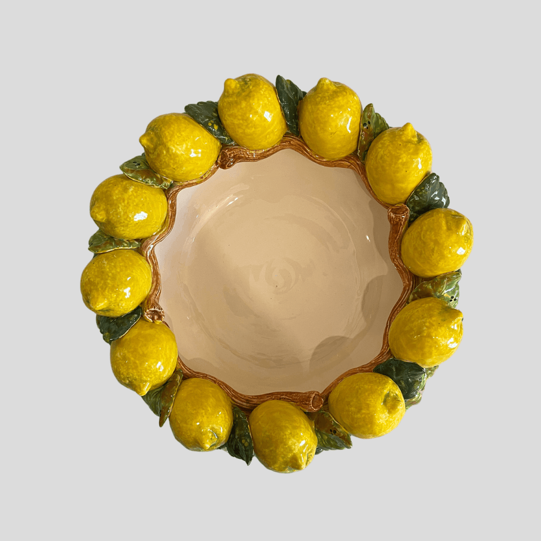 Amalfi Lemon Bowl - THEHOUSEFUL