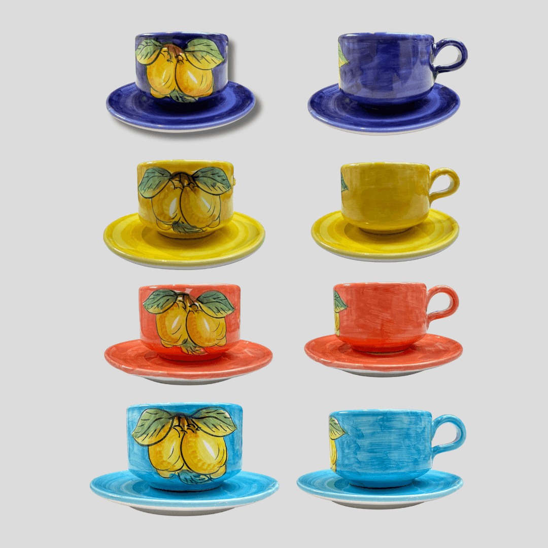 Amalfi Tea Cup & Saucer - THEHOUSEFUL