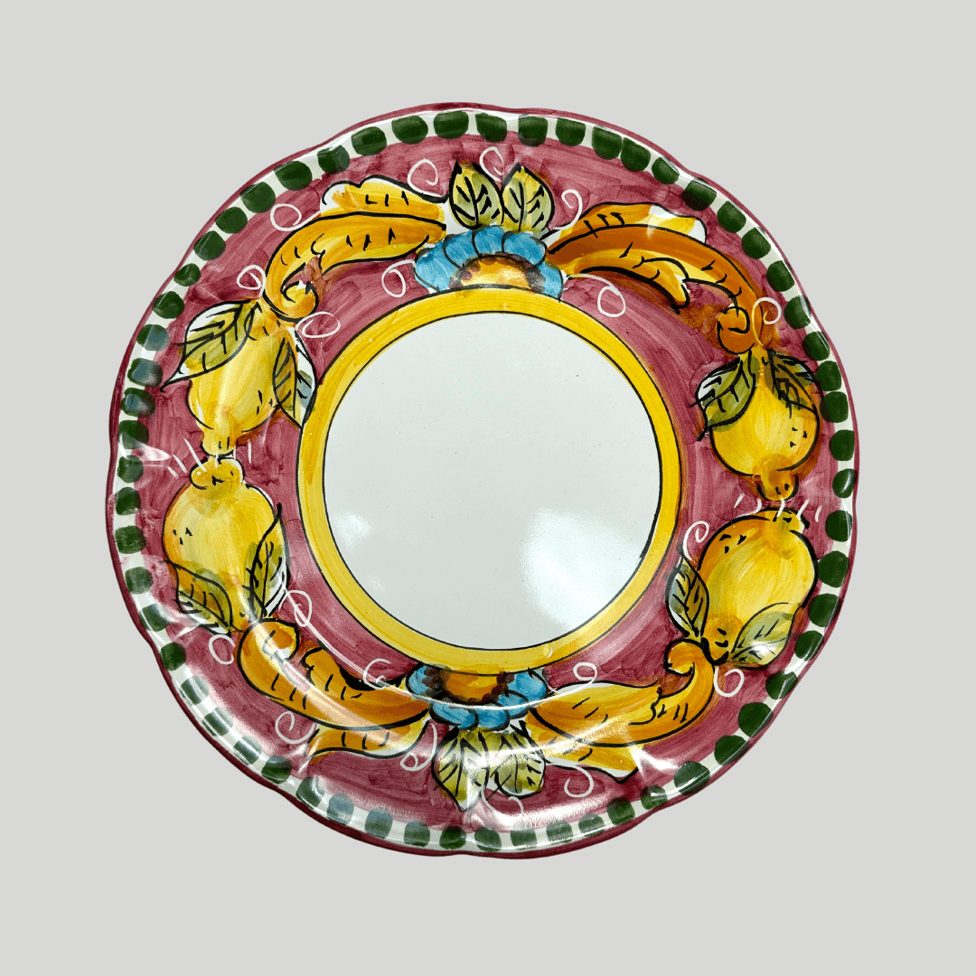 Salerno Red Carminio Side Plate