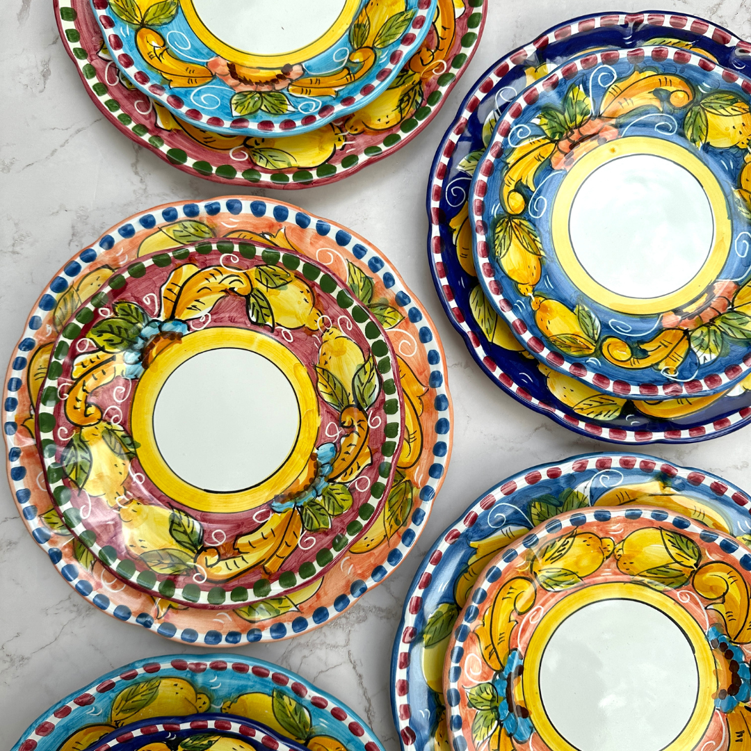 Salerno Mix Plates Tableware Set - Set of 12