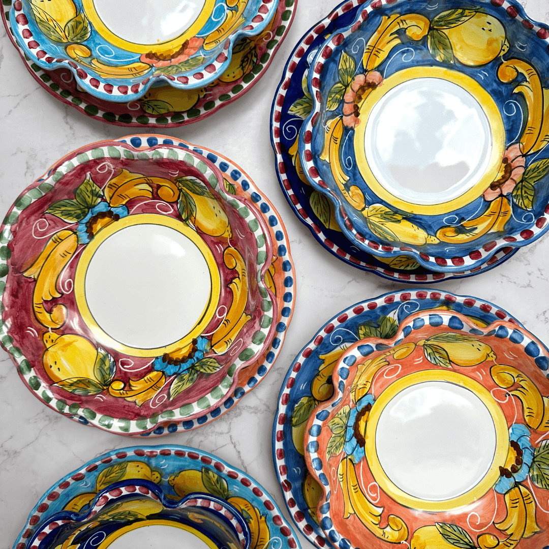 Salerno Turquoise Special Pasta Bowl