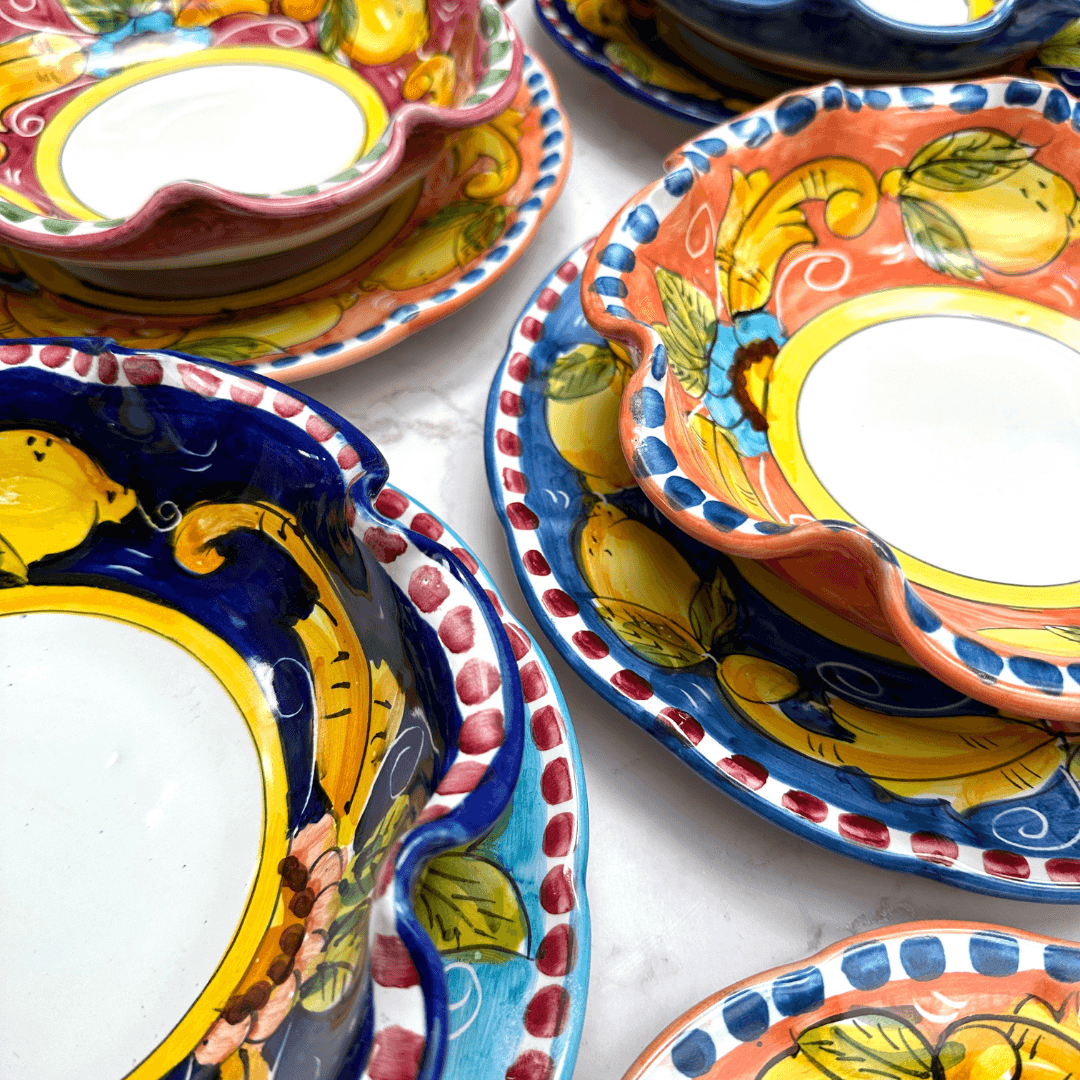 Salerno Turquoise Special Pasta Bowl