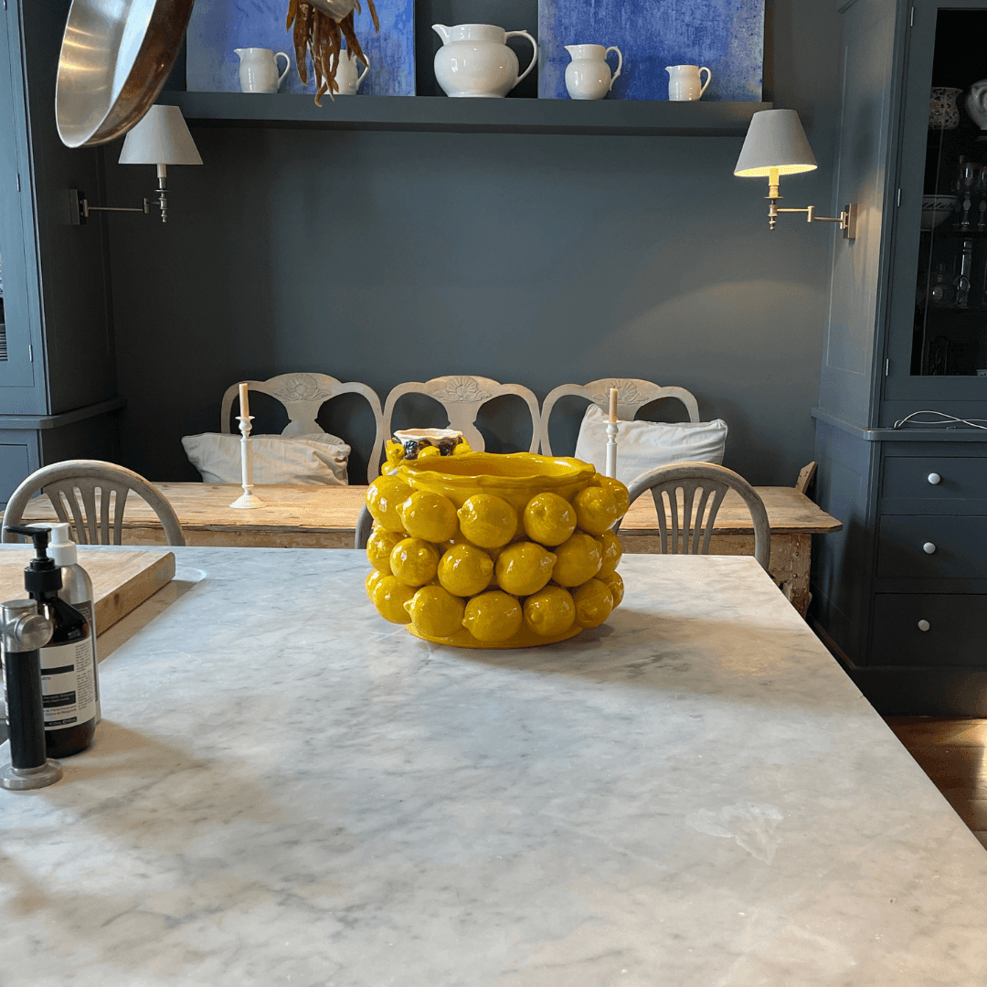 Large Sicilian Lemon Vase - THEHOUSEFUL