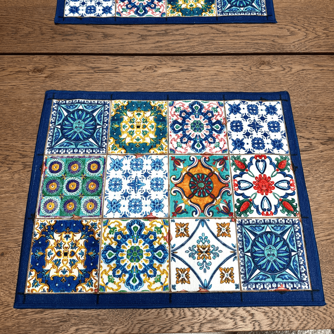 Italian Maiolica Placemats - Set of 2
