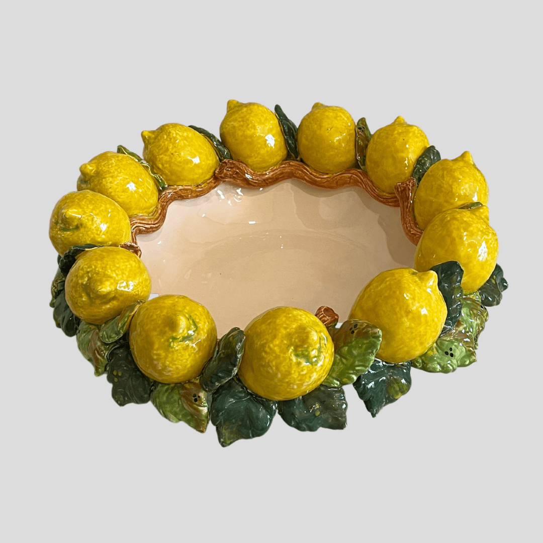 Amalfi Lemon Bowl - THEHOUSEFUL