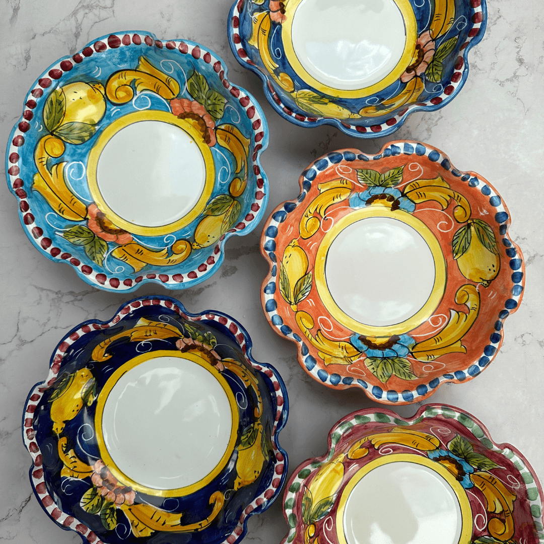 Salerno Turquoise Special Pasta Bowl