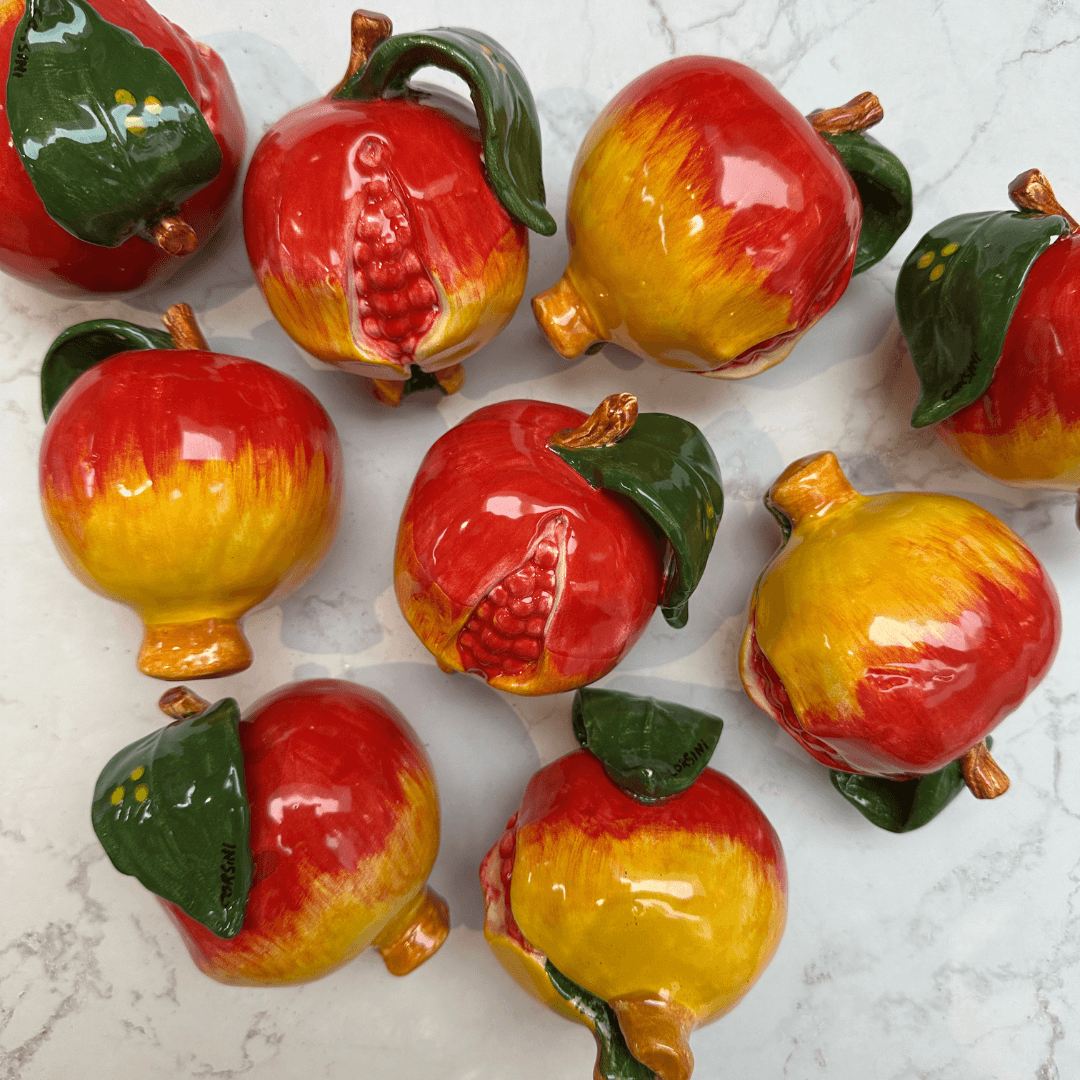 Italian Ceramic Pomegranate