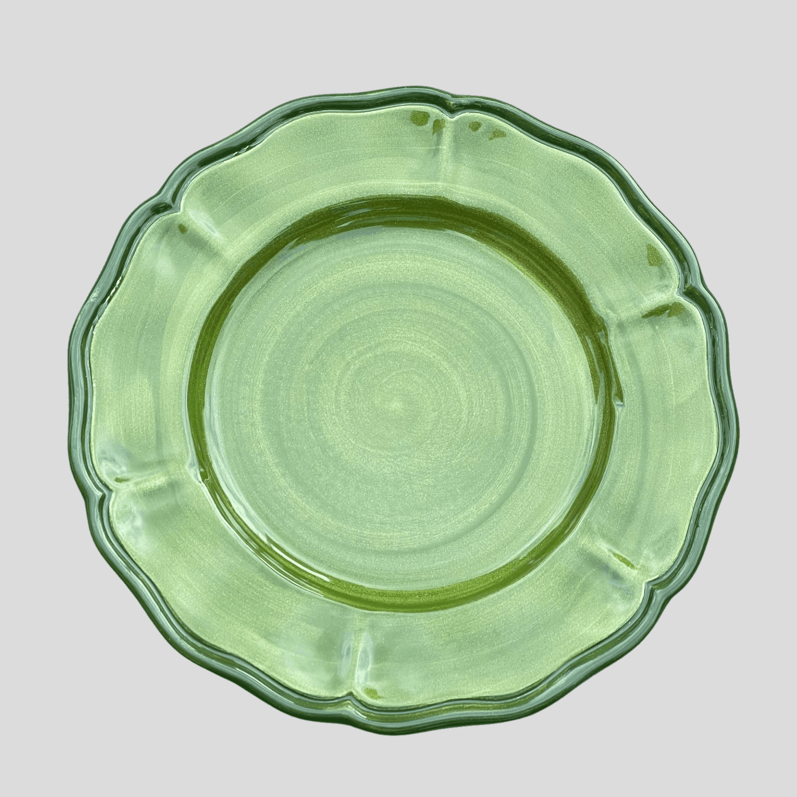 Caruso Green Dinner Plate