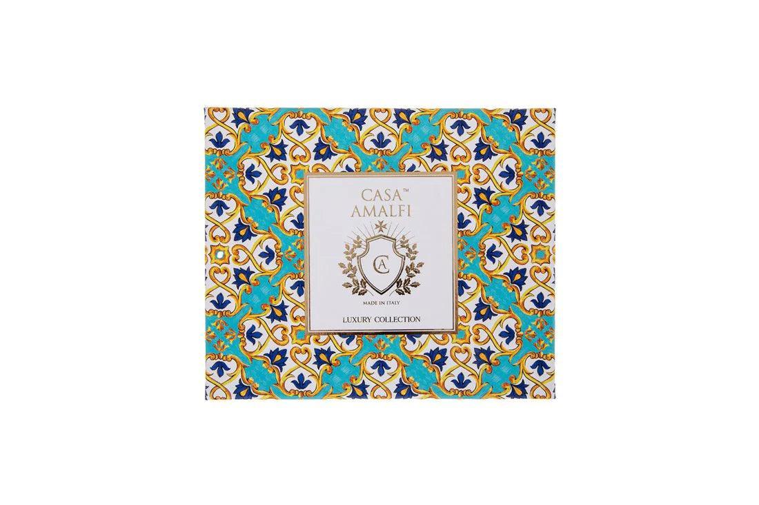 Capri Luxury Artisan Soap and Hand-Painted Plate Gift Box - THEHOUSEFUL