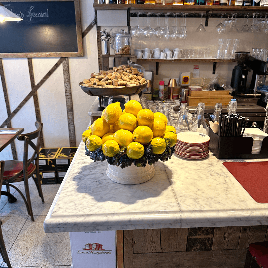 Amalfi Lemon High Bowl
