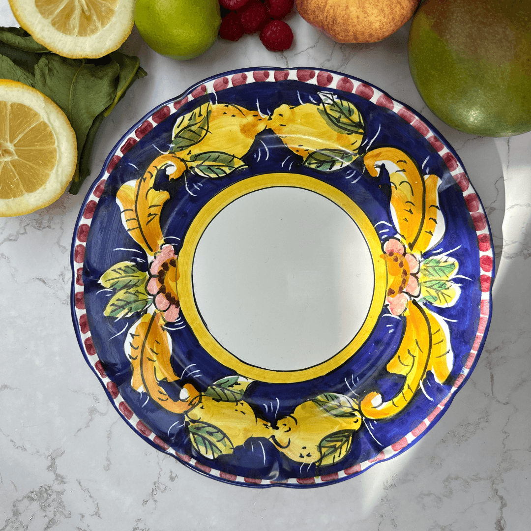 Salerno Blue Side Plate - THEHOUSEFUL