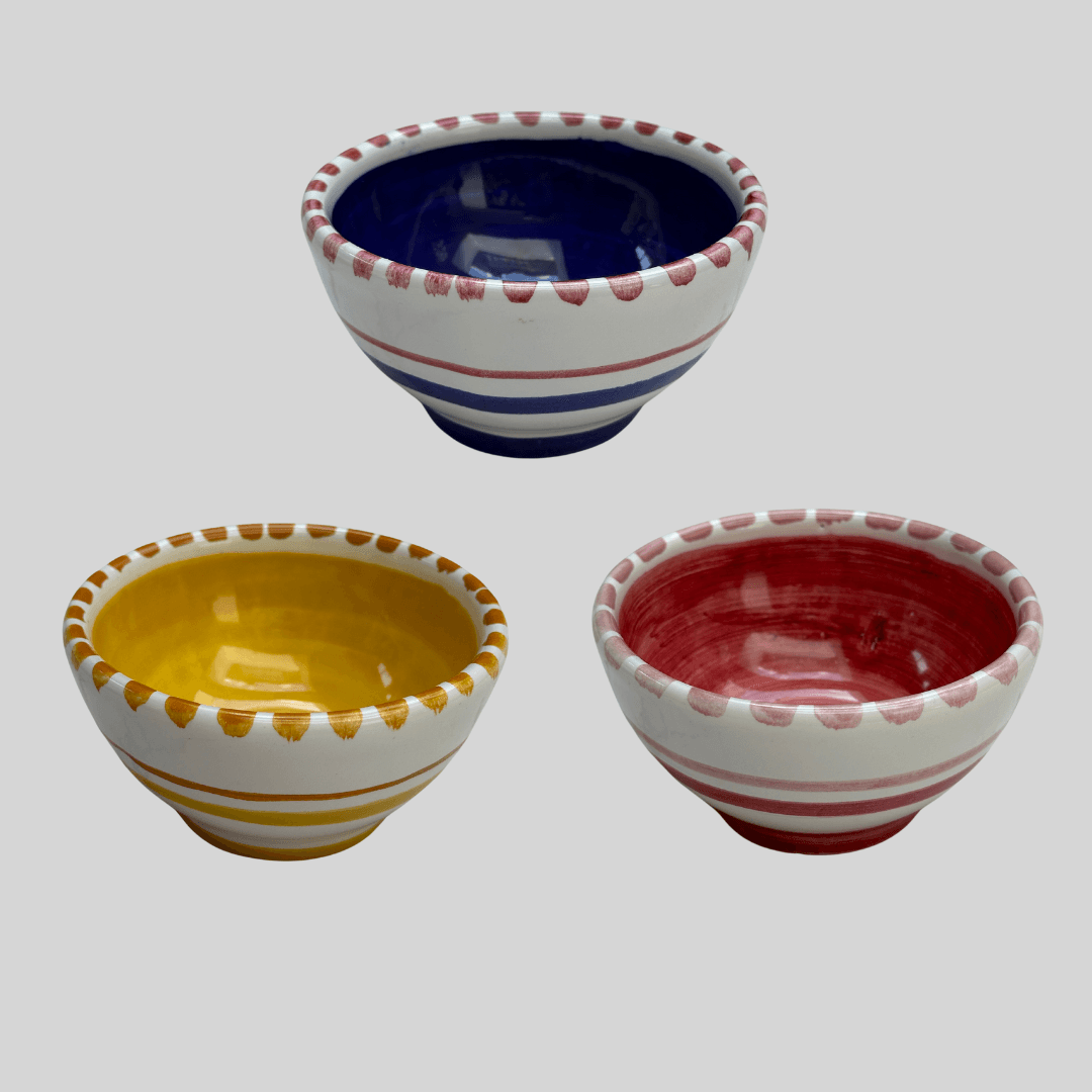 Amalfi Nuts Red Bowl Round