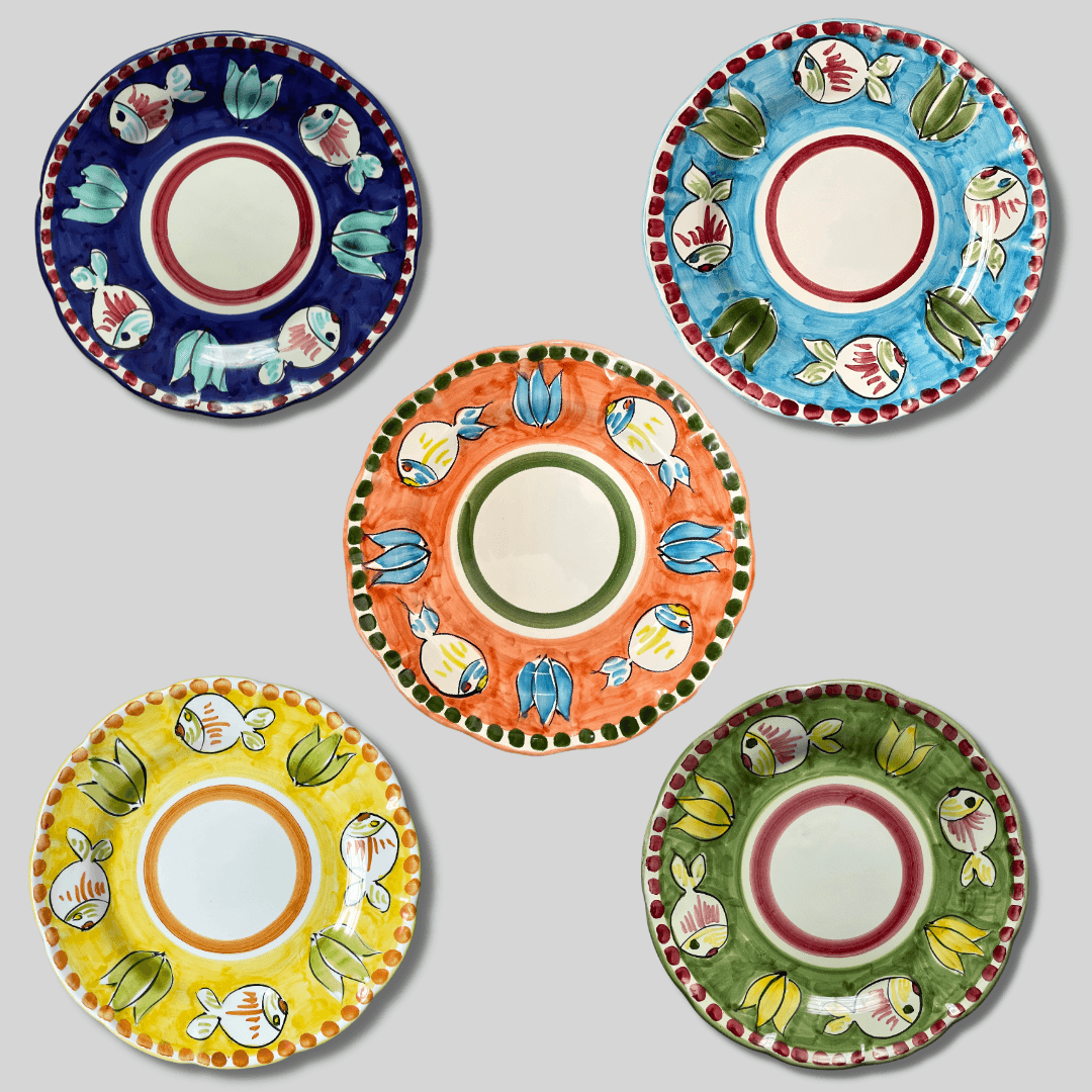 5x Mix Amalfi Plates