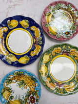 Sicilian Lemon Blue Side Plate