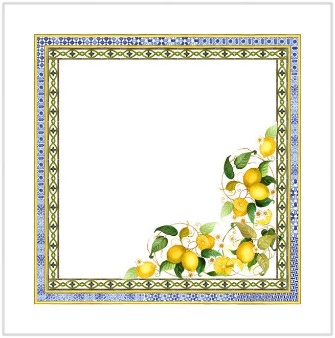 Amalfi Napkins - Set of 4 – 100% Linen