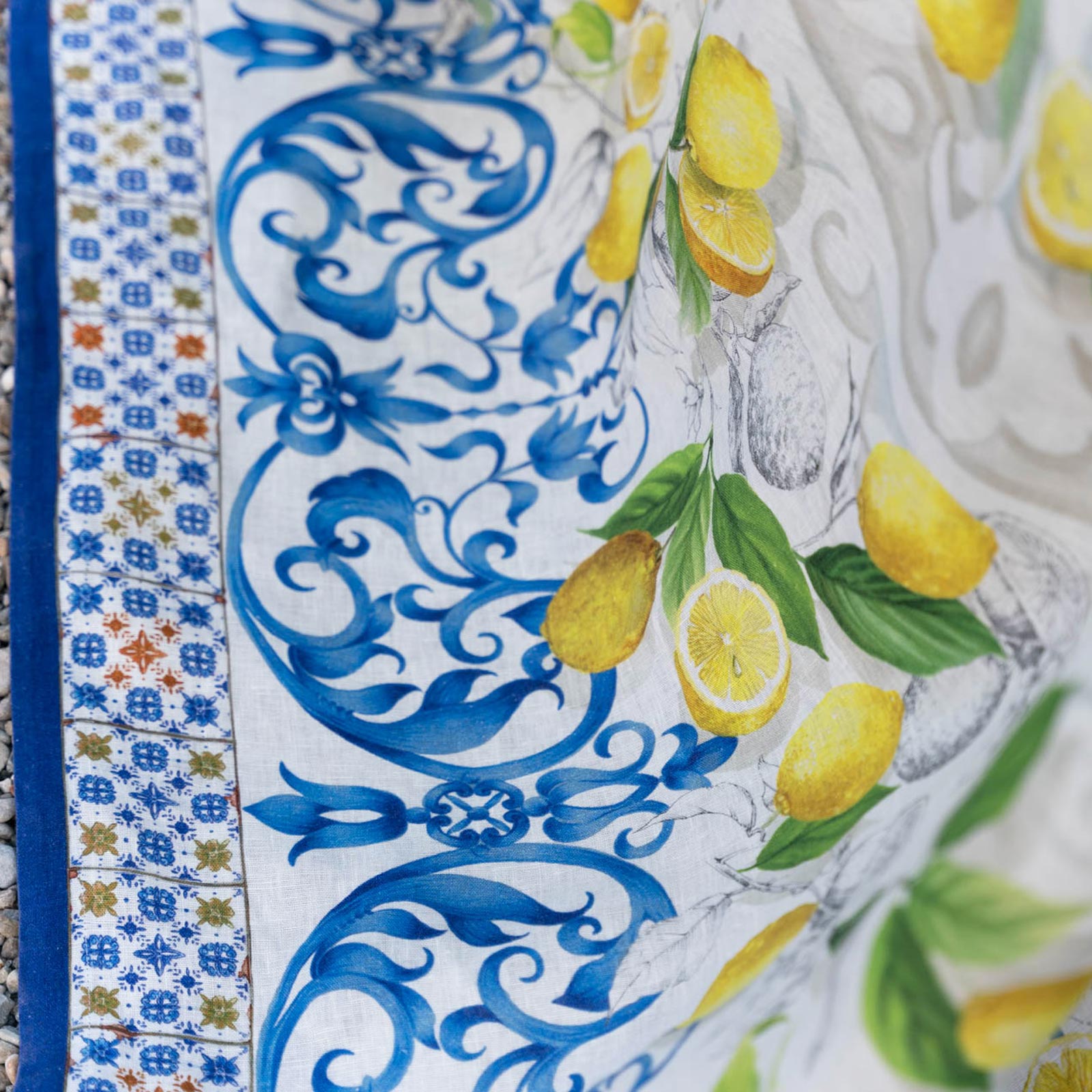 Amalfi Tablecloth - 100% Linen