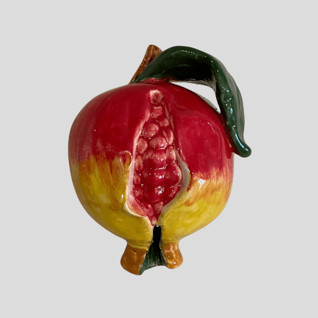 Italian Ceramic Pomegranate