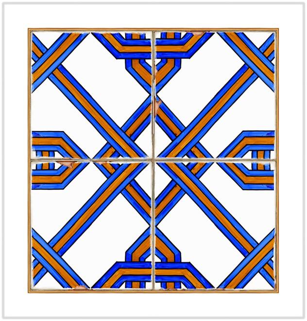 Maiolica Napkins - Set of 4 – 100% Linen