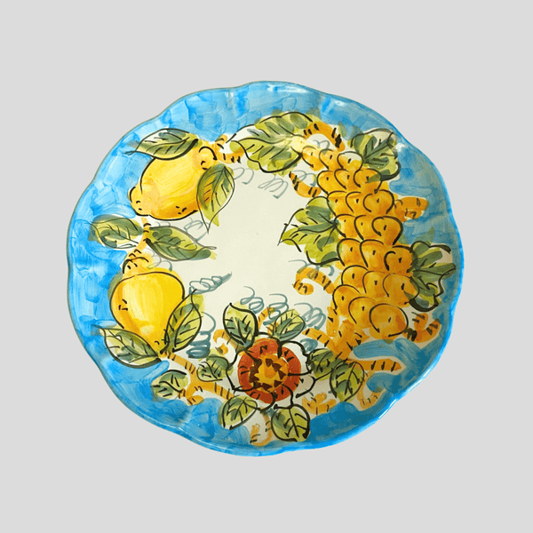 Sorrento Light Blue Celeste Side Plate