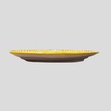 Amalfi Yellow Oval Charger Plate