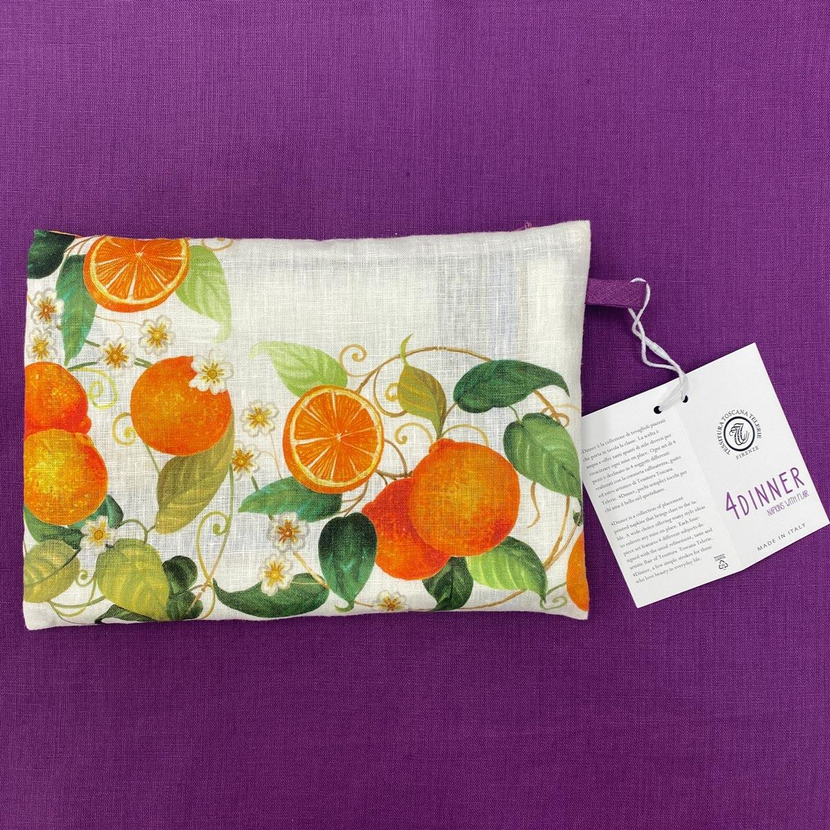 Amalfi Napkins - Set of 4 – 100% Linen