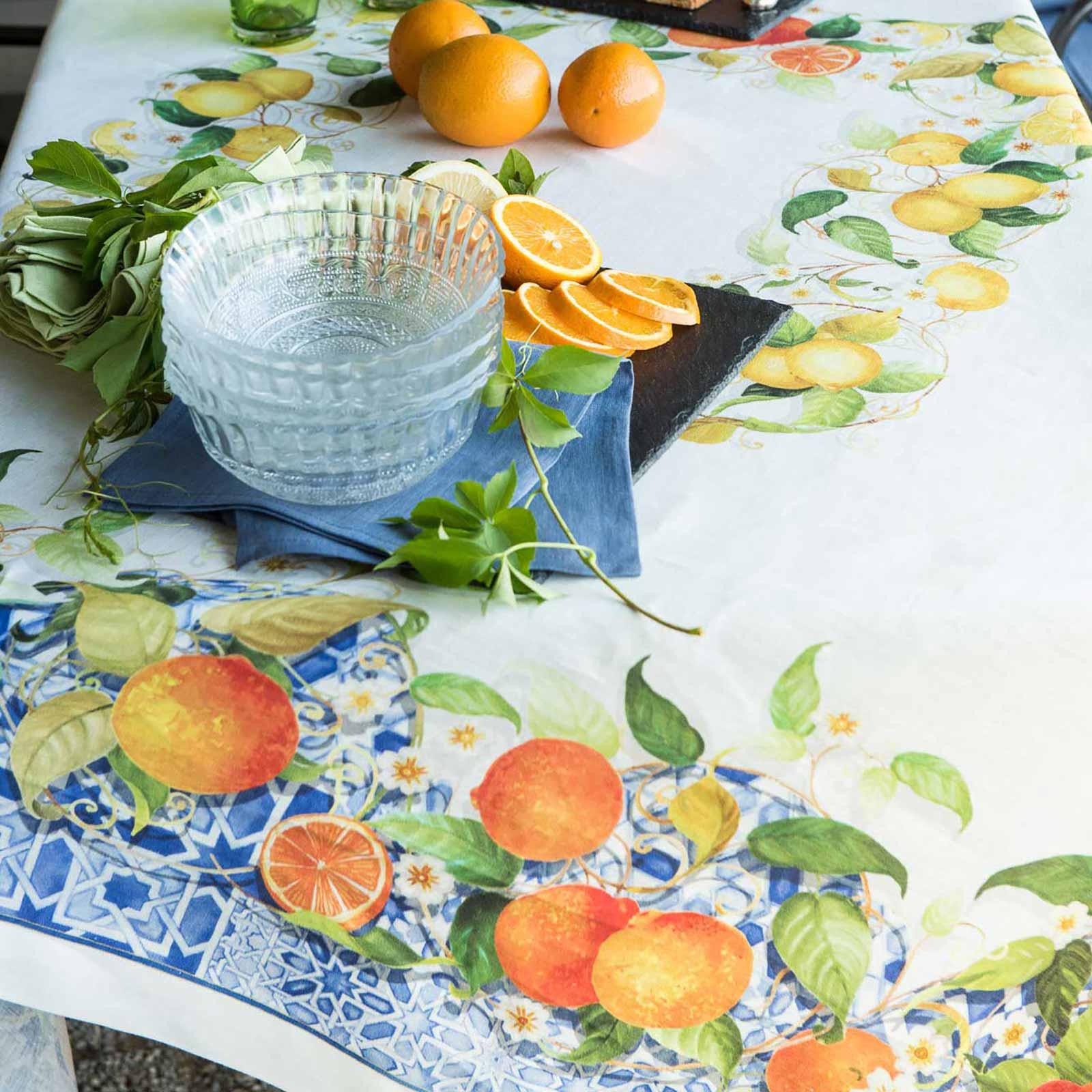 Capri Tablecloth - 100% Linen