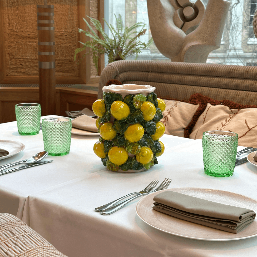 Amalfi Lemon Vase