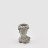 Miniature Concrete Head Vase - THEHOUSEFUL