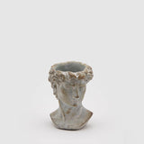 Greek Bust Concrete Vase - THEHOUSEFUL