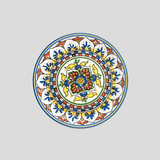 Capri Red Dinner Plate - THEHOUSEFUL