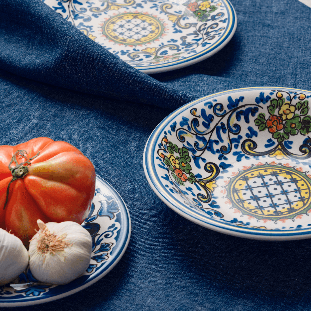Capri Red Dinner Plate - THEHOUSEFUL