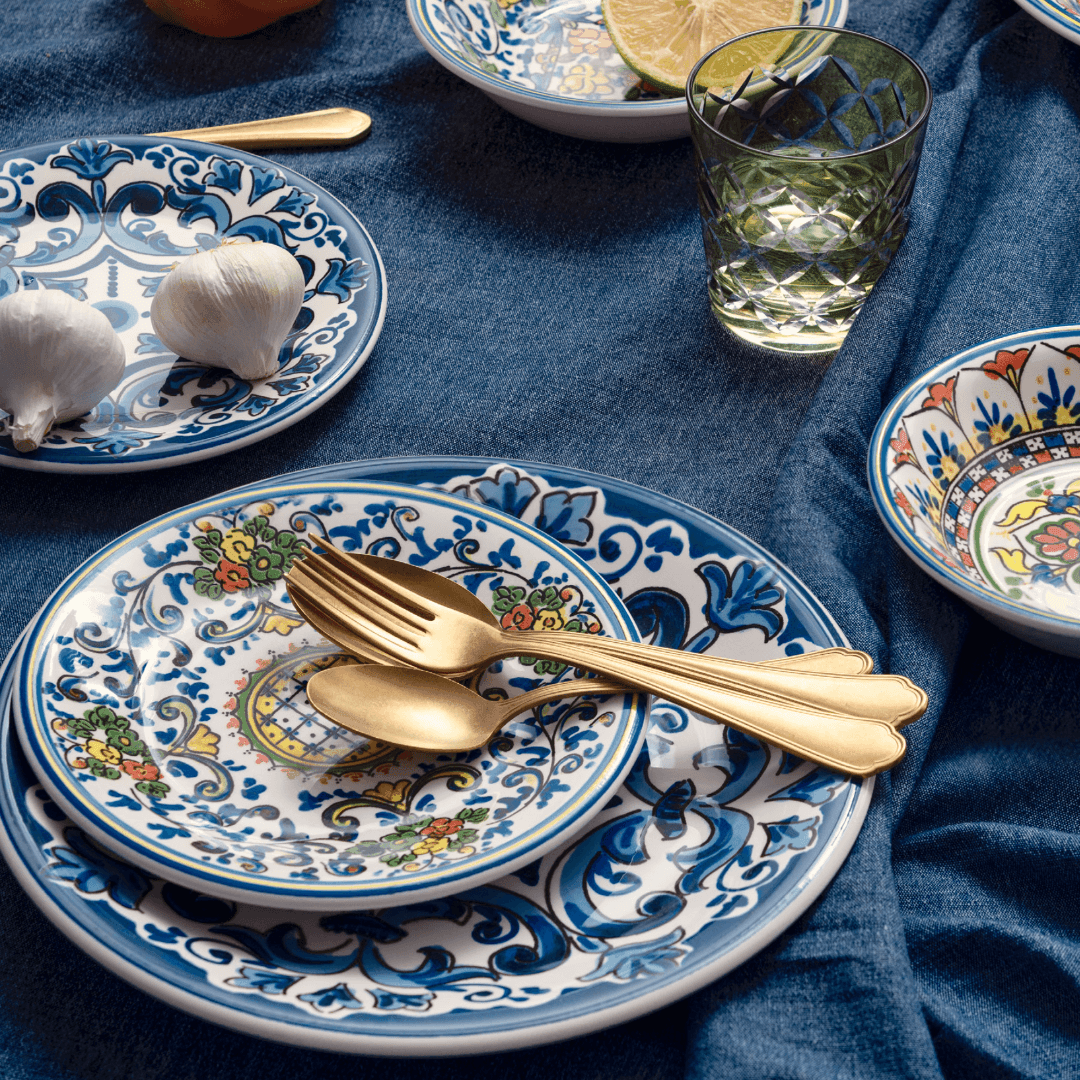 Capri Yellow Dinner Plate - THEHOUSEFUL
