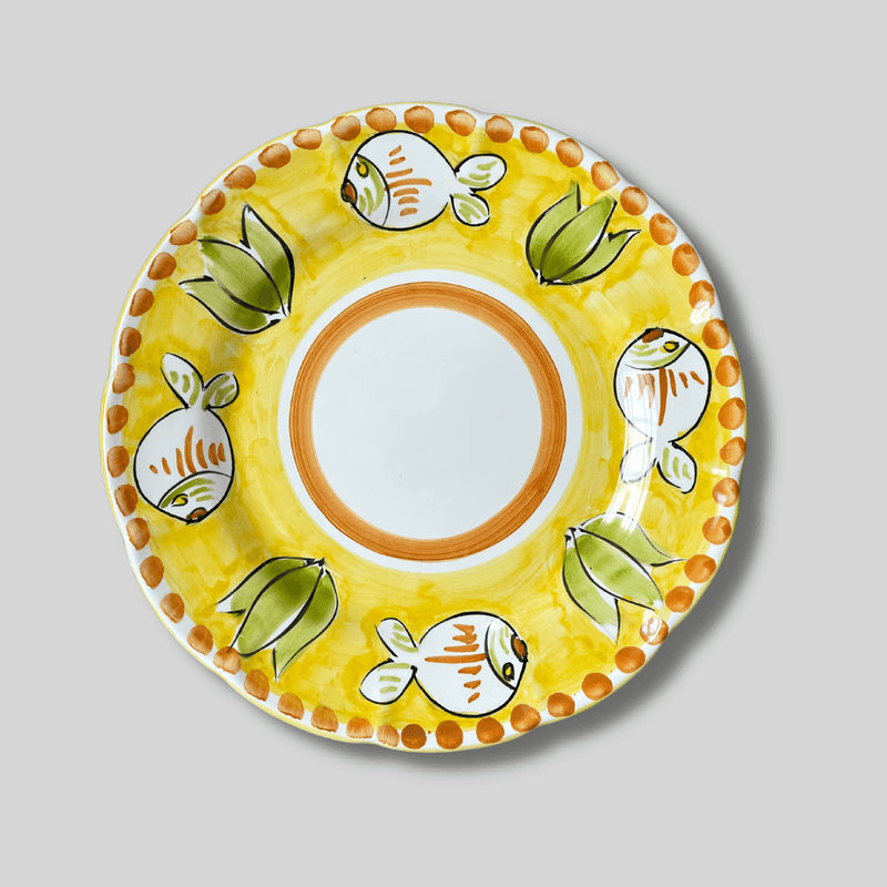 Amalfi Yellow Dinner Plate - THEHOUSEFUL
