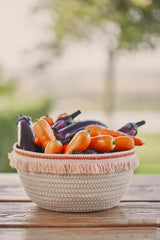 White Pink Soft Baskets (Set of 3) - thehouseful