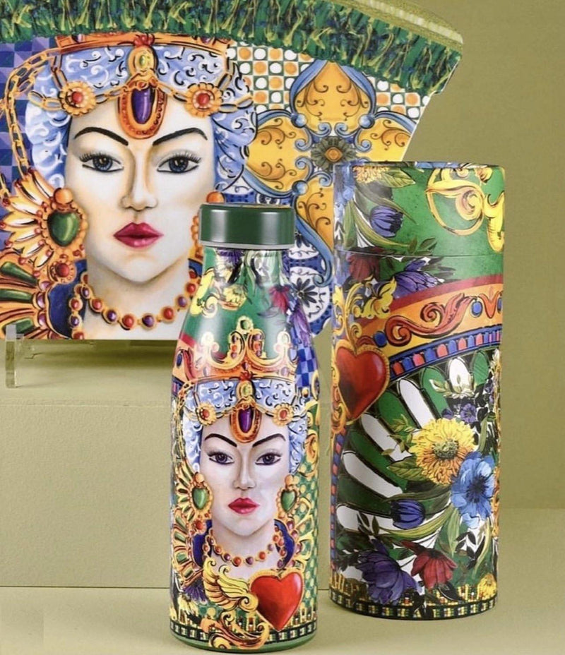 Sicilian Woman Chilly Bottle with Giftbox - THEHOUSEFUL