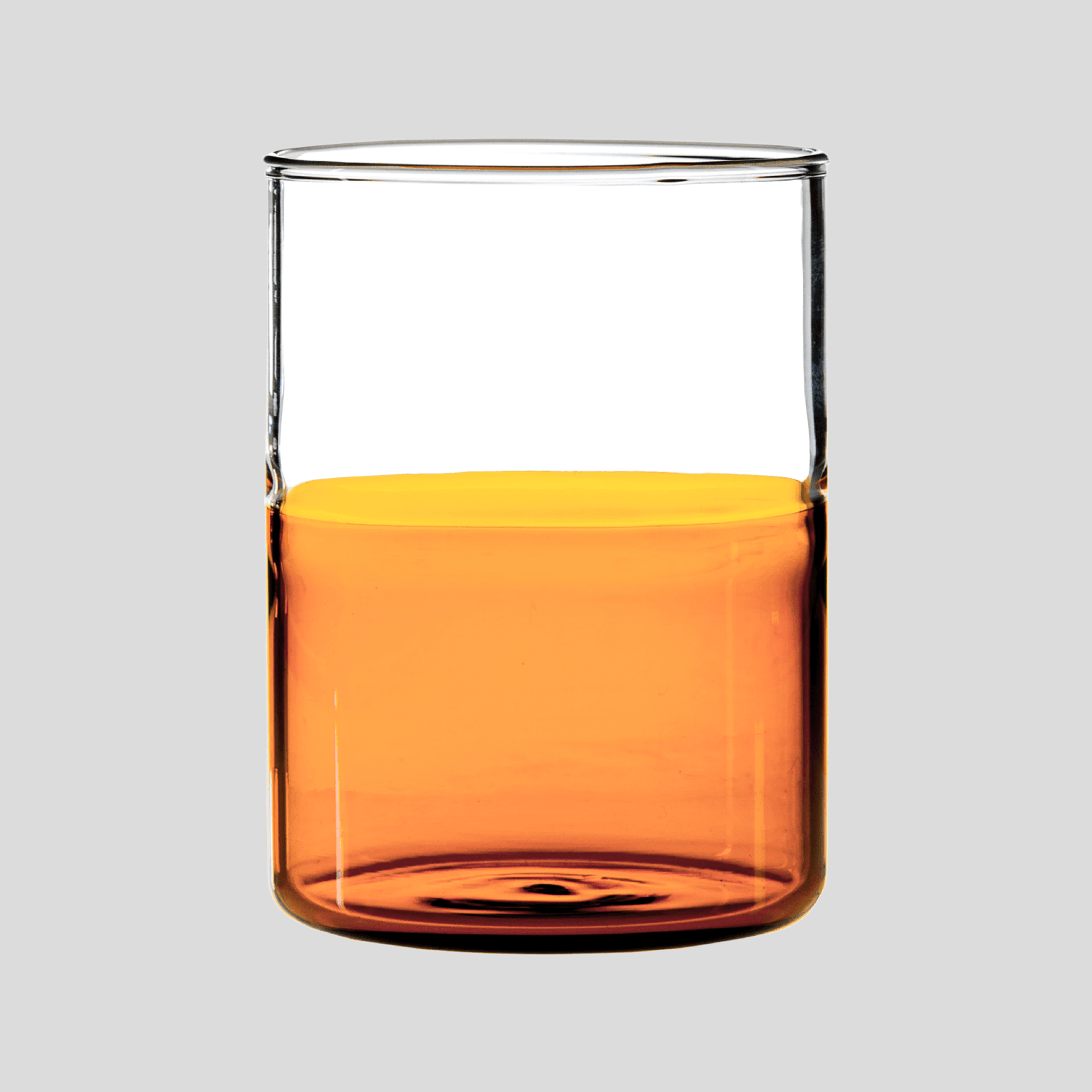 Mezzo Pieno Amber Tumbler (Box of 6) - THEHOUSEFUL