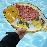 Amalfi Fish Oval Plate - THEHOUSEFUL